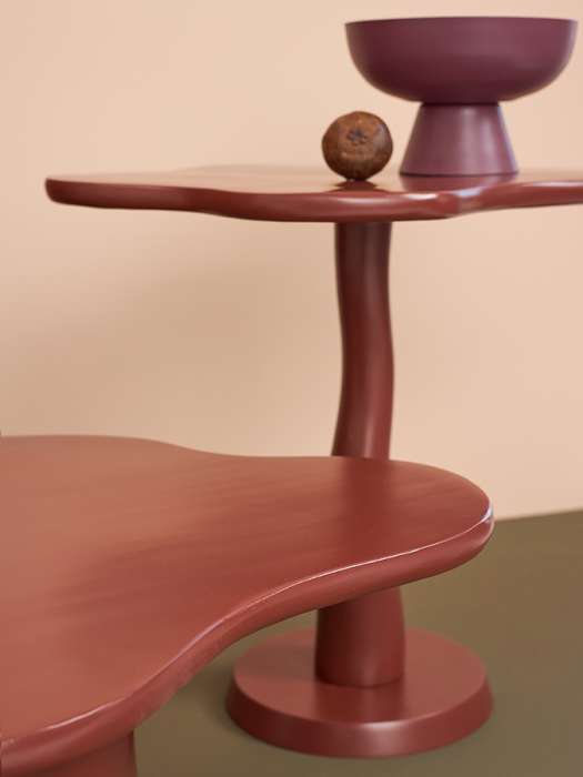 Столик приставной fluid, 56х49 см, сепия Bergenson Bjorn BB0000896