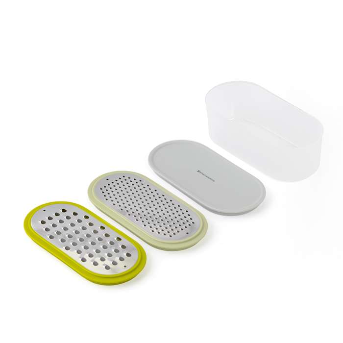 Терка с контейнером и крышкой smart helper, 20х10х9,5 см Smart Solutions SS0000427