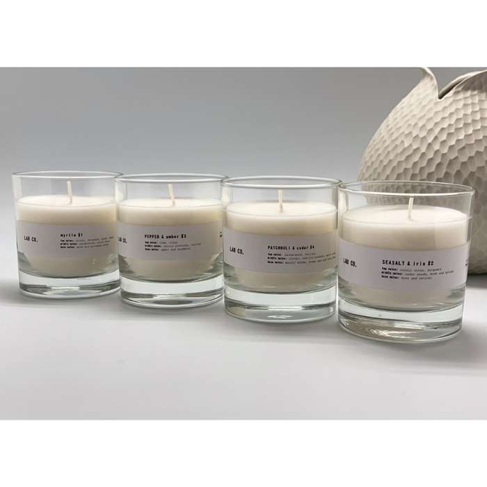 Свеча ароматическая lab co, patchouli&cedar, 40 ч Ambientair VV040WTLB