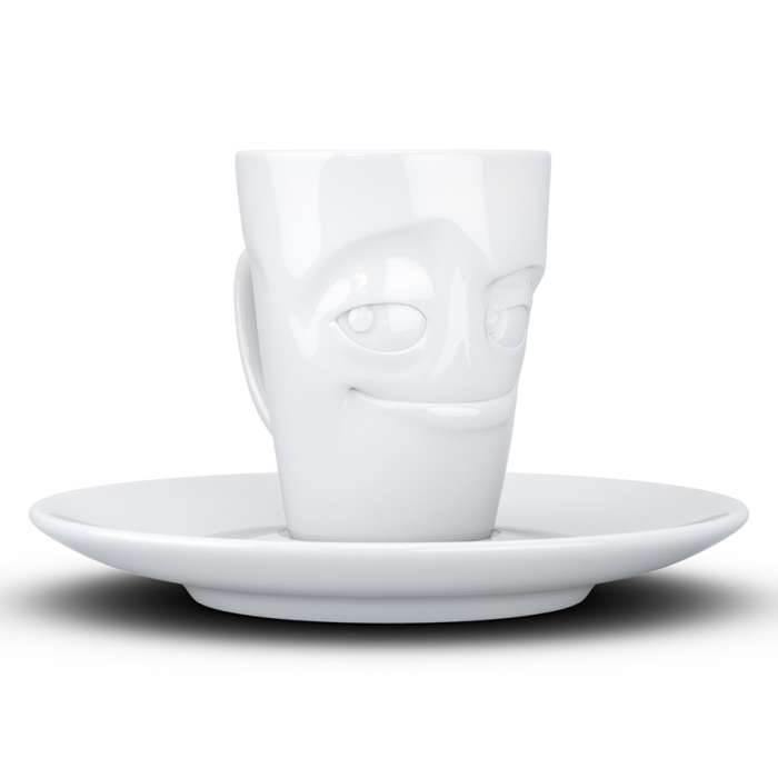 Кофейная пара impish, 80 мл, белая Tassen T02.11.01