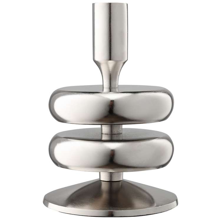 Подсвечник stone, 17 см, серебристый Bergenson Bjorn BB0000866