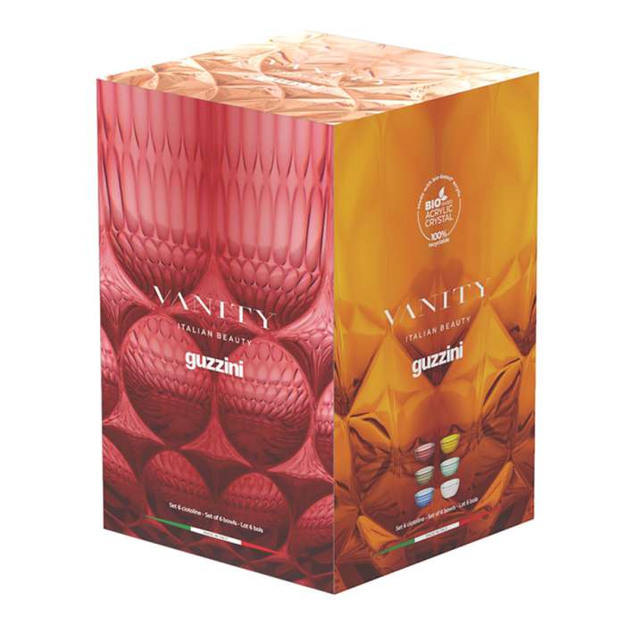 Набор чаш vanity, D12 см, 6 шт. Guzzini 129700AR52