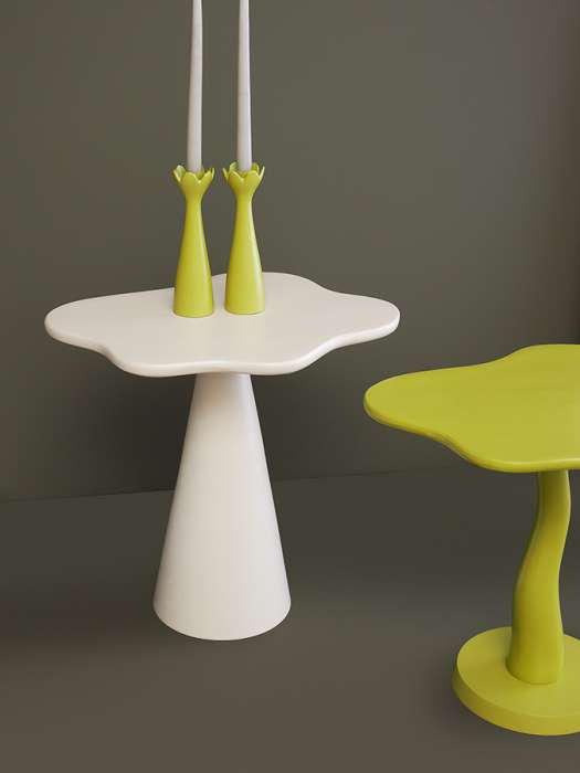 Столик приставной fluid, 56х52 см, морская пена Bergenson Bjorn BB0000903