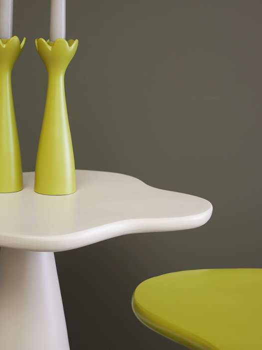 Столик приставной fluid, 56х52 см, морская пена Bergenson Bjorn BB0000903