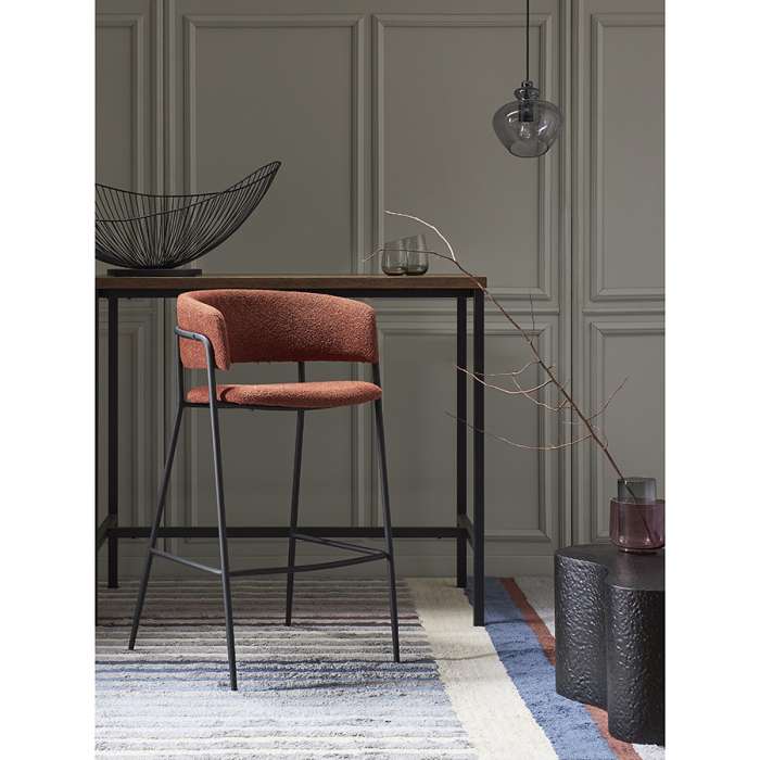 Стул барный helning, букле, терракота Bergenson Bjorn BB0000661