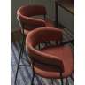 Стул барный helning, букле, терракота Bergenson Bjorn BB0000661