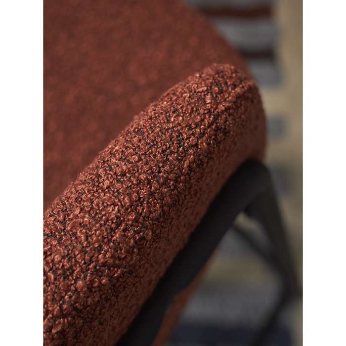 Стул барный helning, букле, терракота Bergenson Bjorn BB0000661