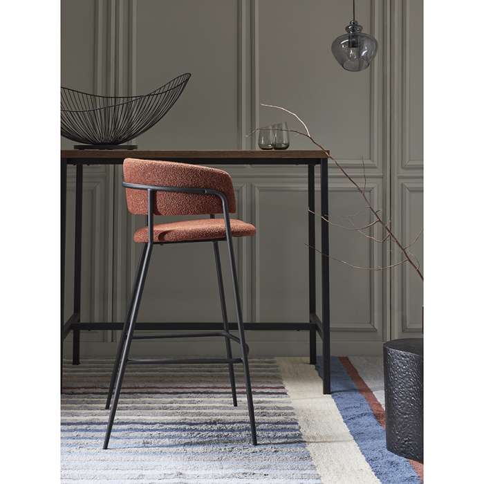 Стул барный helning, букле, терракота Bergenson Bjorn BB0000661