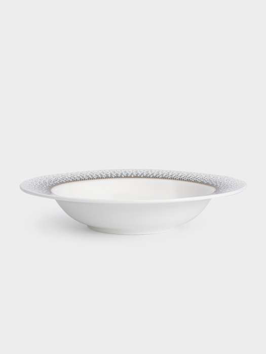 Сервиз обеденный, 6 перс, 27 пр, фарфор F, бело-зеленый, с золотистым кантом, матовый, Virtus ANNA LAFARG EMILY AL-24-032/27-E5