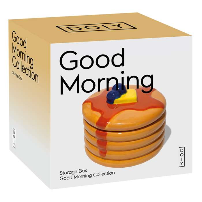 Шкатулка для украшений good morning, pancakes DOIY DYBOXGMPAN