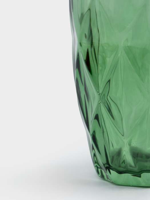 Стакан, 10 см, 270 мл, стекло Р, зеленый, Diamond color ANNA LAFARG ANLAF-GCW794