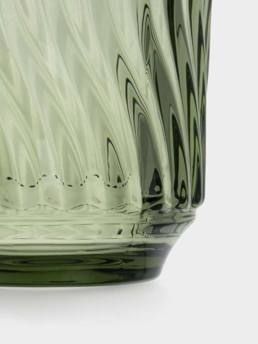 Стакан, 12 см, 350 мл, стекло Р, зеленый, Guitar ANNA LAFARG ANLAF-AT031203