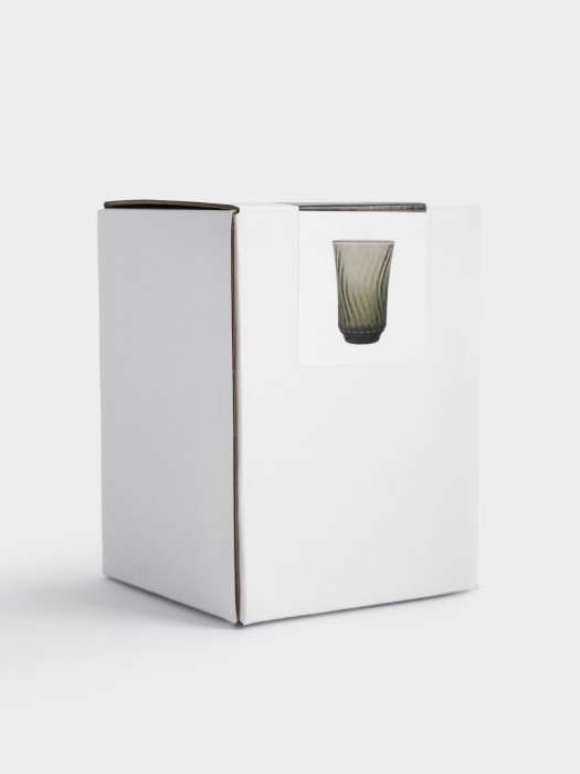 Стакан, 12 см, 350 мл, стекло Р, зеленый, Guitar ANNA LAFARG ANLAF-AT031203