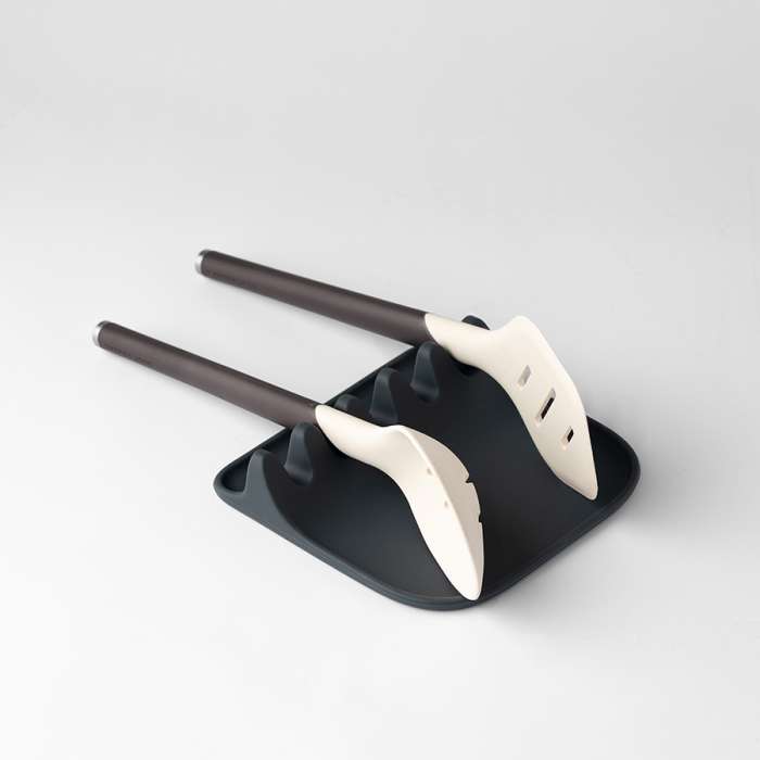 Подставка для кухонных инструментов smart helper, 17х17 см, графит Smart Solutions SS0000424