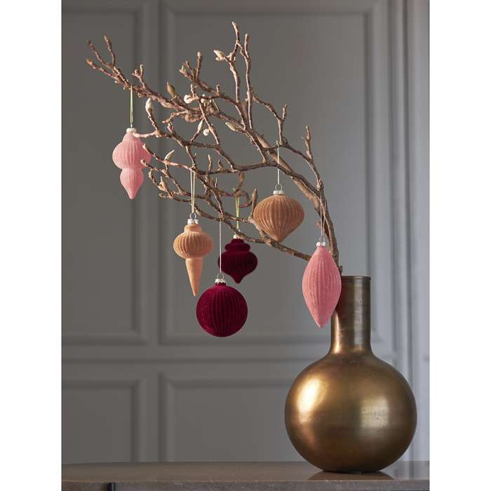Набор ёлочных украшений velvet mood из коллекции new year essential, 6 шт. Tkano TK24-NY_DEC0012
