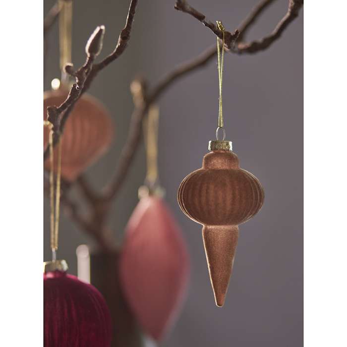 Набор ёлочных украшений velvet mood из коллекции new year essential, 6 шт. Tkano TK24-NY_DEC0012