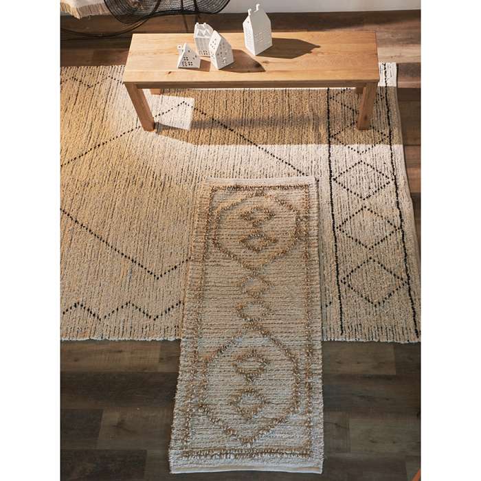 Ковер из переработанного хлопка dispur из коллекции ethnic, 160х230см Tkano TK23-DR0032