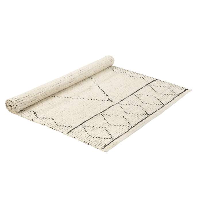 Ковер из переработанного хлопка dispur из коллекции ethnic, 160х230см Tkano TK23-DR0032