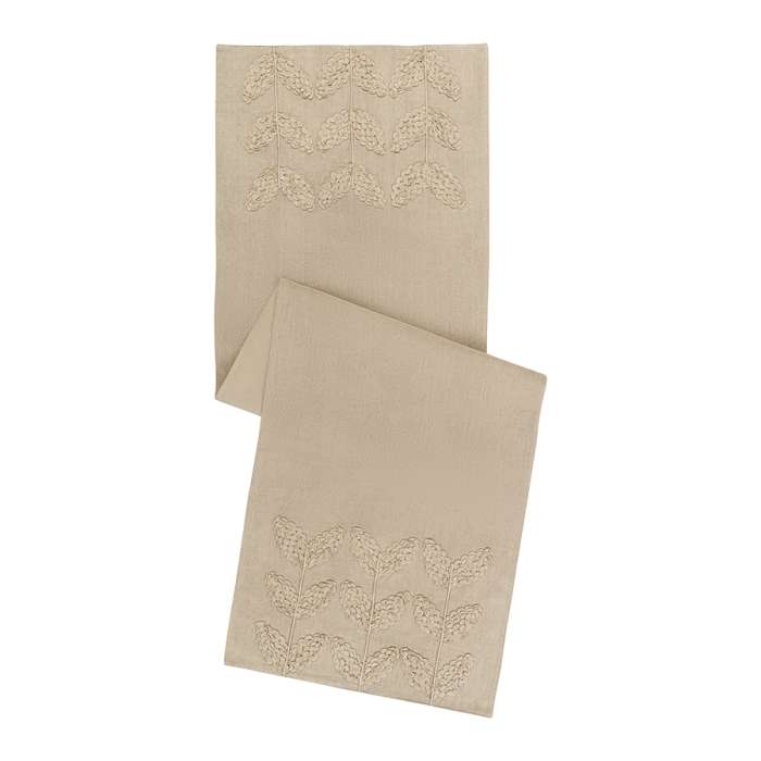 Дорожка на стол desert leaf из коллекции essential, 45х150 см Tkano TK25-TR0009