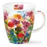Кружка Dunoon Розовые цветы Невис 480 мл, фарфор костяной