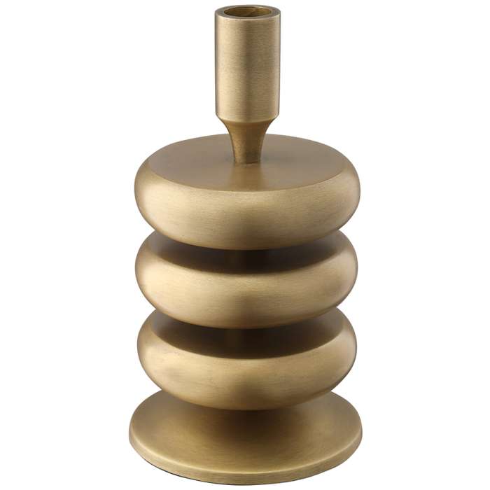 Подсвечник stone, 20 см, античная латунь Bergenson Bjorn BB0000867