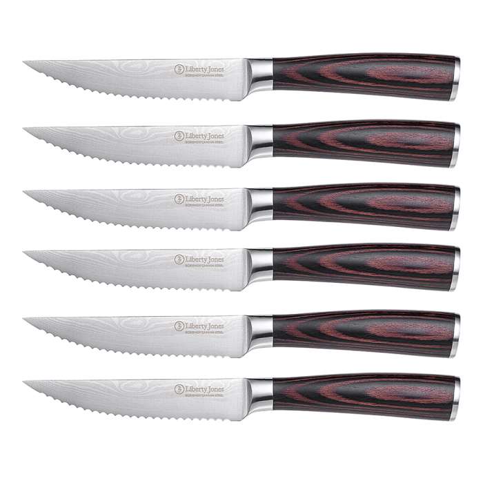 Набор ножей для стейка Butcher, 11,5 см, 6 шт. LIBERTY JONES LJ0000398