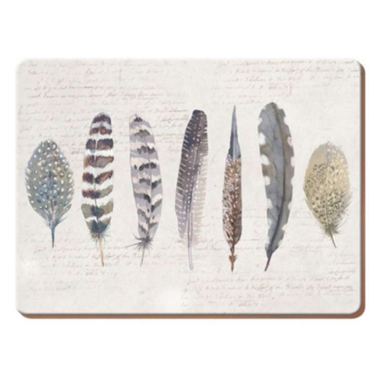 Creative Tops Набор из 6 подставок под горячее Feathers 30x23 Creative Tops C000285