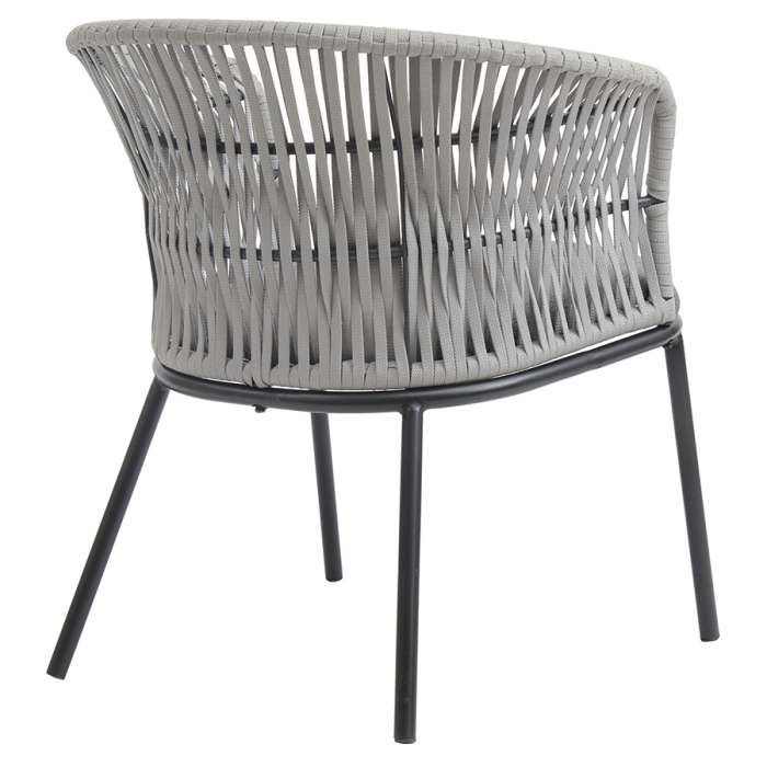 Лаунж-кресло Haugen, темно-серое/светло-серое BERG FH-BB-LACH-HG-GR