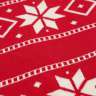 Плед из хлопка с новогодним рисунком frostwork из коллекции new year essential, 130x180 см Tkano TK25-TH0006
