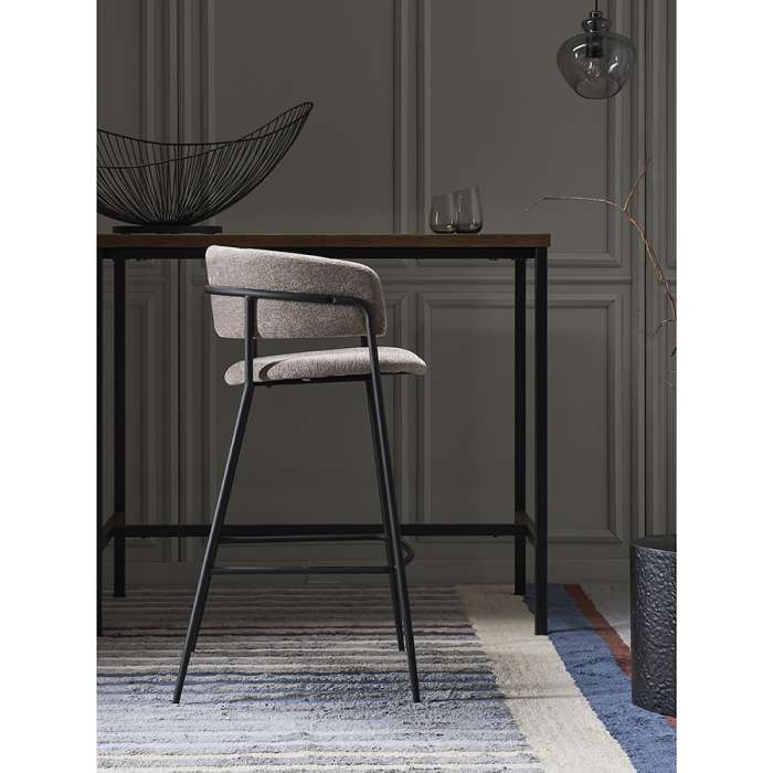 Стул барный helning, мягкий шенилл, капучино Bergenson Bjorn BB0000660