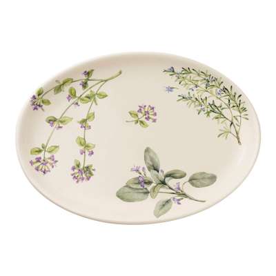 Блюдо овальное Rosemary  38х27х4 см Nuova Cer 9121-RSM