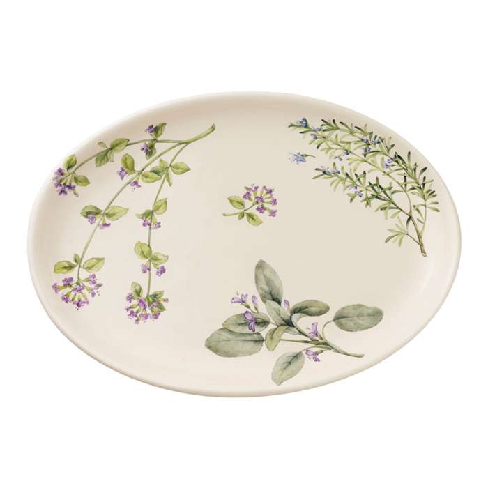 Блюдо овальное Rosemary  38х27х4 см Nuova Cer 9121-RSM