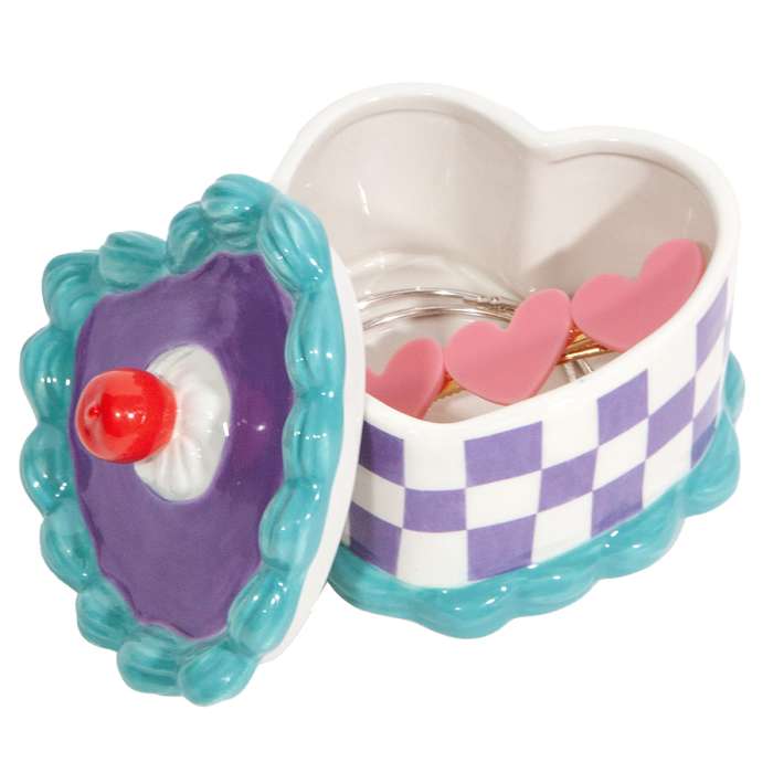 Шкатулка для украшений sweetie, heart cake DOIY DYBOXSWH