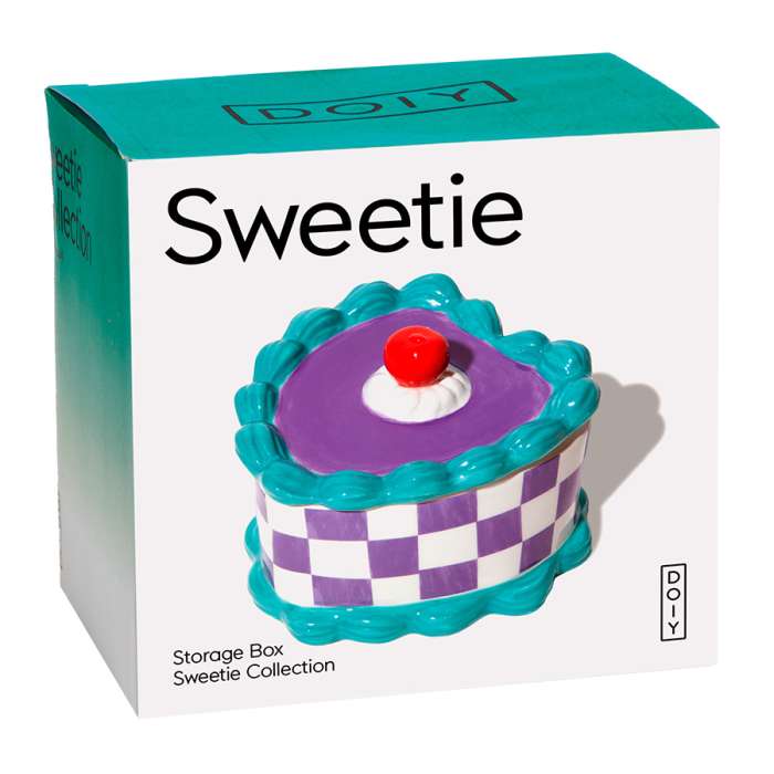 Шкатулка для украшений sweetie, heart cake DOIY DYBOXSWH