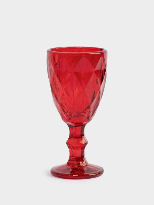 Рюмка, 50 мл, стекло Р, красная, Diamond color ANNA LAFARG ANLAF-GCW795