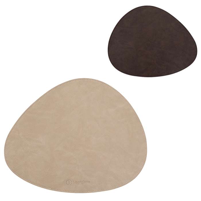 Салфетка сервировочная drop, 33х41 см, коричневая/бежевая Liberty Jones LJ0000545