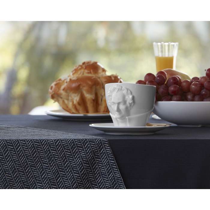 Чайная пара Talent Goethe, 260 мл, белая TASSEN T80.11.01