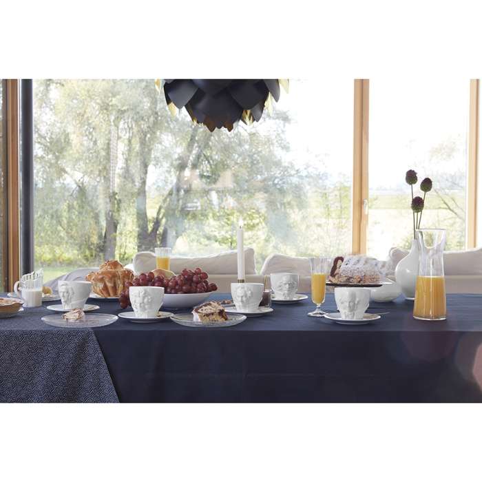 Чайная пара Talent Goethe, 260 мл, белая TASSEN T80.11.01