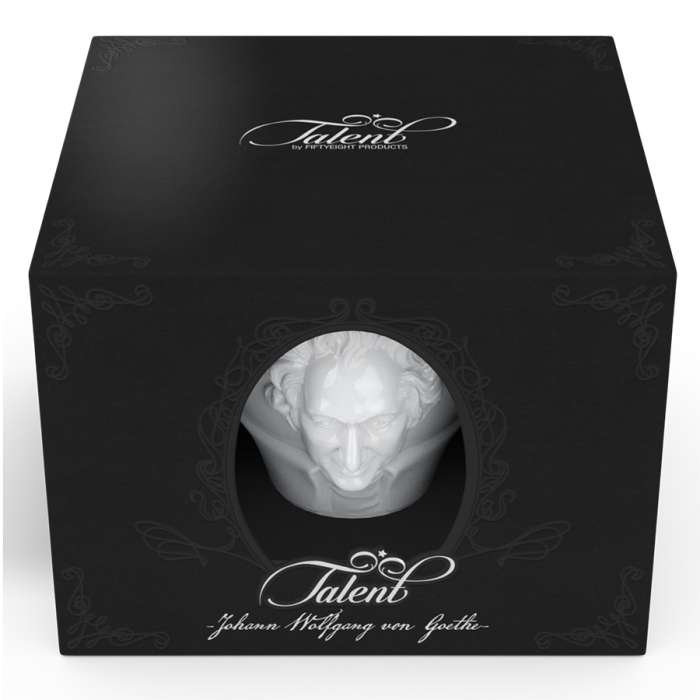 Чайная пара Talent Goethe, 260 мл, белая TASSEN T80.11.01