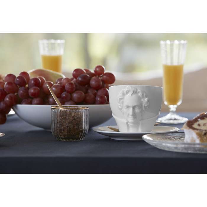 Чайная пара Talent Goethe, 260 мл, белая TASSEN T80.11.01