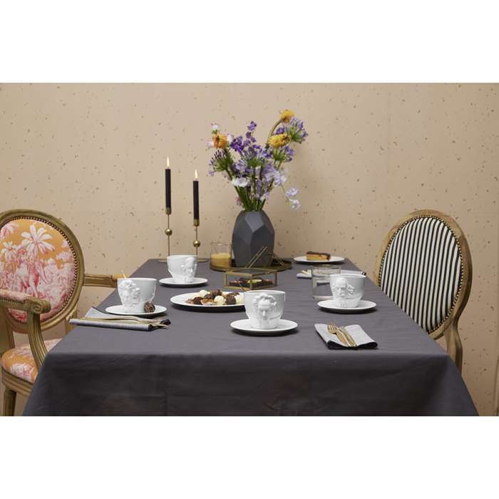 Чайная пара Talent Goethe, 260 мл, белая TASSEN T80.11.01