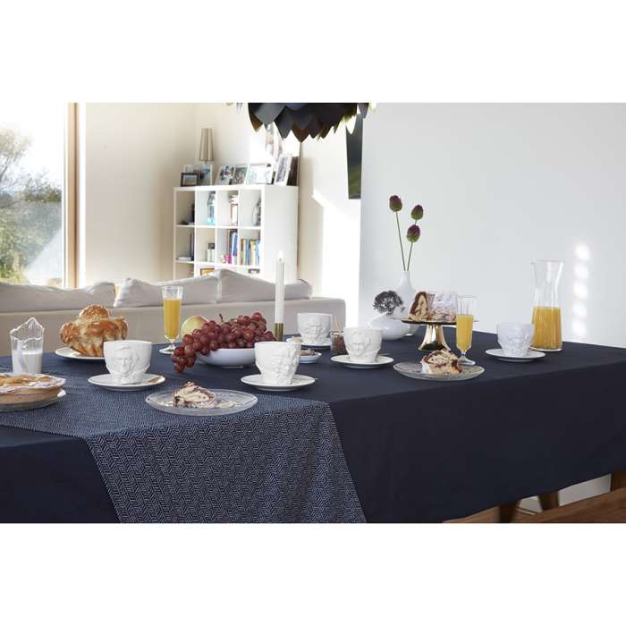 Чайная пара Talent Goethe, 260 мл, белая TASSEN T80.11.01