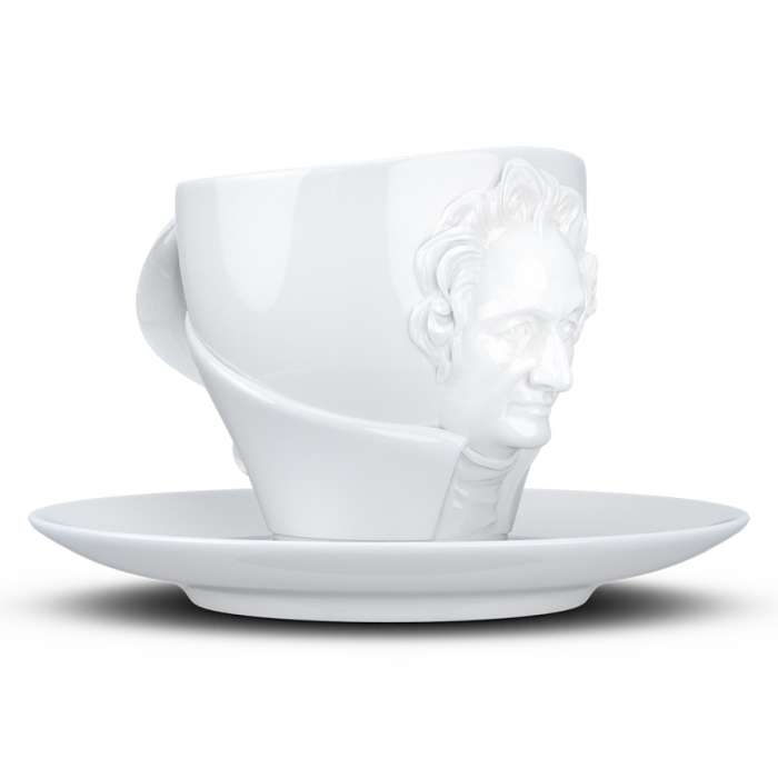 Чайная пара Talent Goethe, 260 мл, белая TASSEN T80.11.01