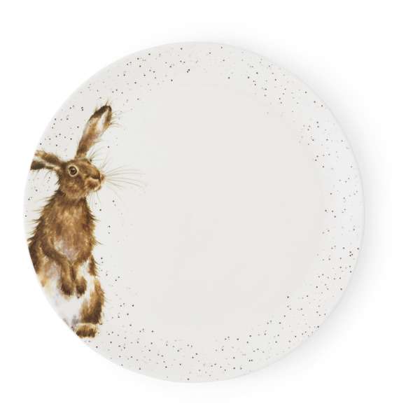 Тарелка обеденная Royal Worcester Забавная фауна Кролик 27 см