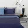 Набор из двух наволочек из сатина темно-синего цвета из коллекции essential, 50х70 см Tkano TK19-PC0003
