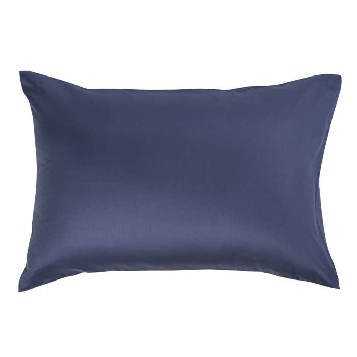 Набор из двух наволочек из сатина темно-синего цвета из коллекции essential, 50х70 см Tkano TK19-PC0003