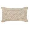 Чехол на подушку макраме светло-бежевого цвета из коллекции ethnic, 35х60 см Tkano TK21-CC0015