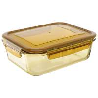 Контейнер для хранения и переноски продуктов 1,5 л янтарного цвета Smart Solutions SS000043