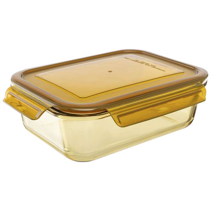 Контейнер для хранения и переноски продуктов 1,5 л янтарного цвета Smart Solutions SS000043