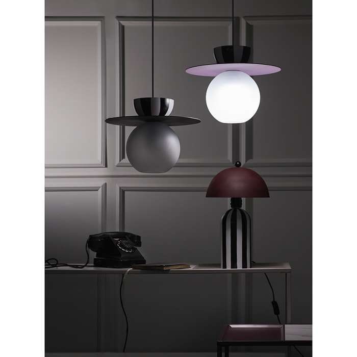 Светильник подвесной anniken, D36х28 см, лиловый Bergenson Bjorn BB0000502